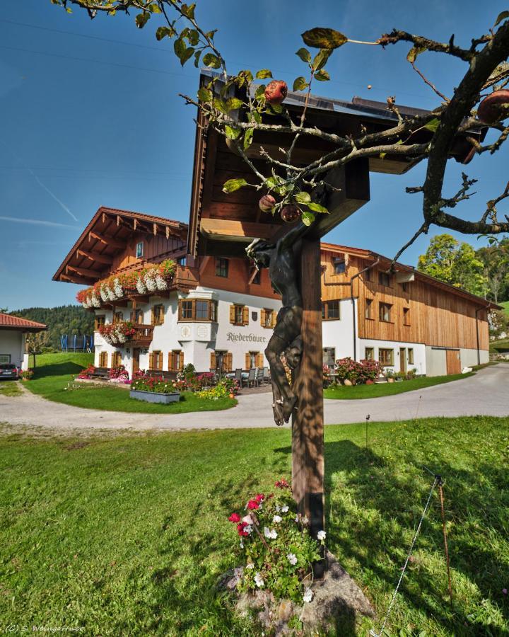 Biobauernhof Und Ferienhaus Riederbauer Rettenschöss 外观 照片